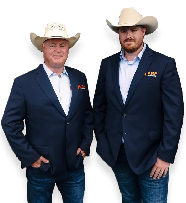 Randal and Preston Williams, the father and son behind ARP Roofing & Remodeling
