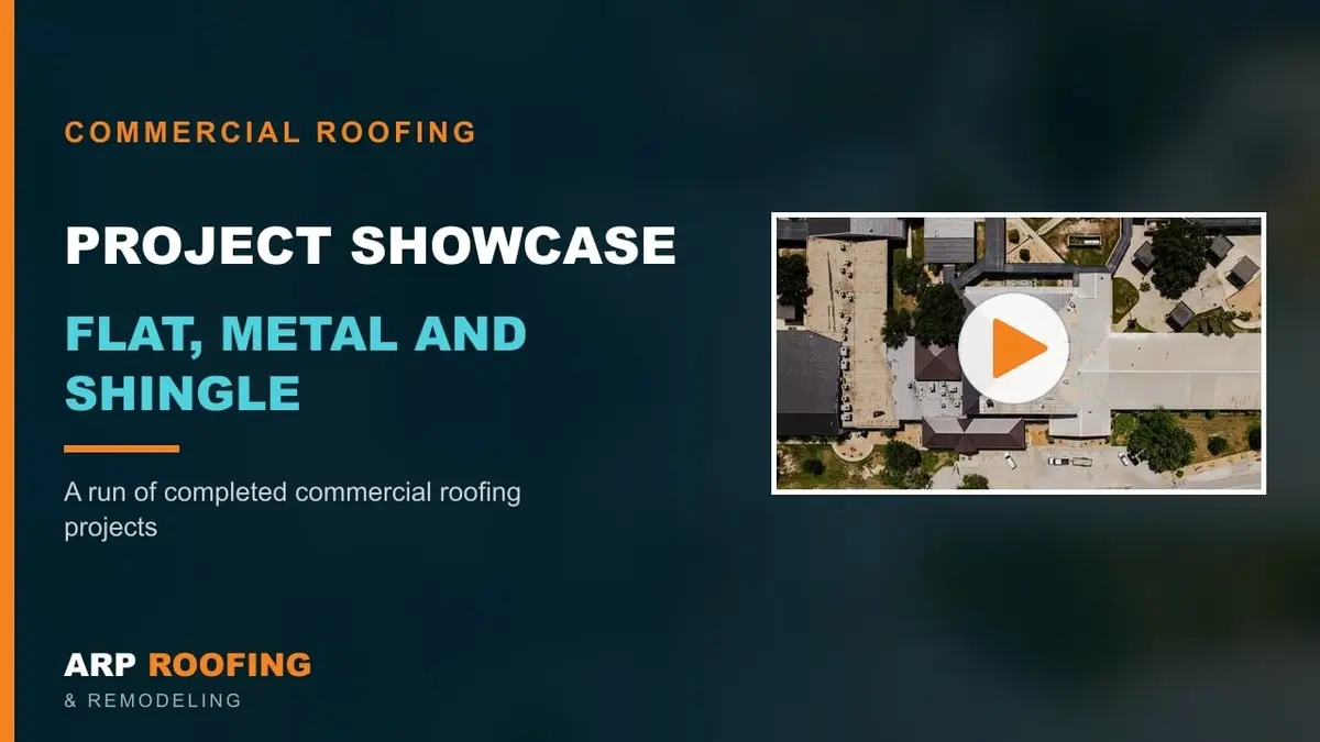 Video thumbnail: Commercial Roofing Project Showcase