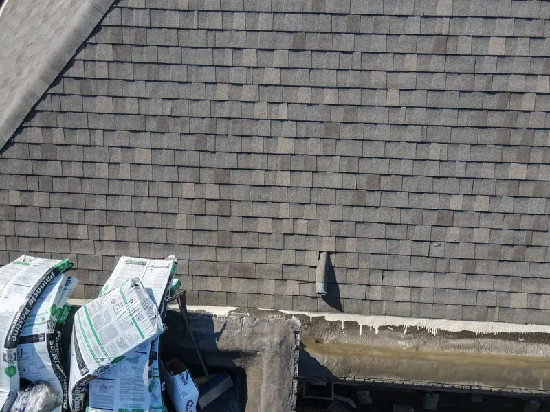 A real roof inspection means getting on the roof and documenting it — not a five-minute glance from the driveway.