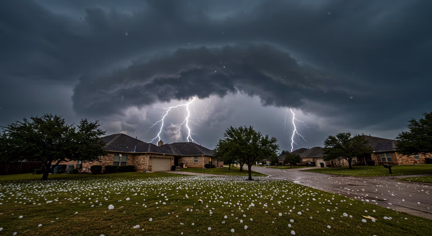 Residential Roof Maintenance You Can Trust / Arp Roofing / Residential 10 68415A10C8060B6D49660D61 Typical Texas Hail Storm