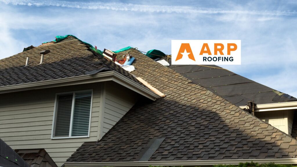 best roofers in San Antonio Texas repairing a residential roof